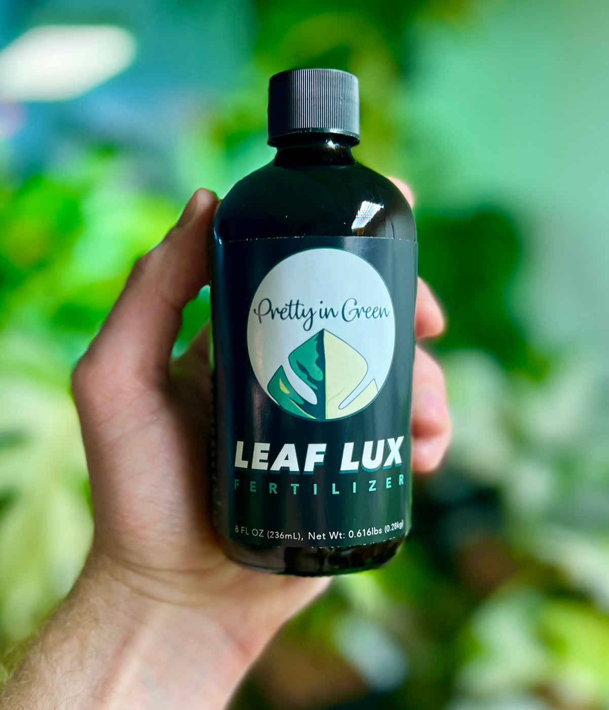 Leaf LUX being used in soil feeding for healthy green growth