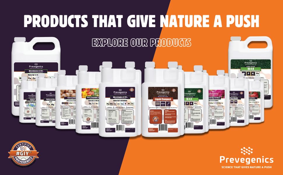 Prevegenics MicroGenics 0.75% ensures nutrients move through leaves and roots