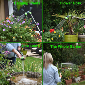Pri Gardens Watering Wand zinc alloy handle for durable, rust-resistant use