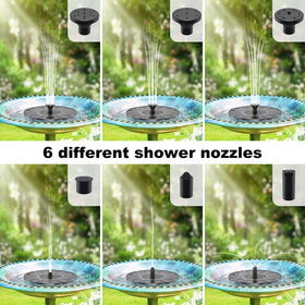 Priksia Solar Water Fountain easy cleaning helps maintenance quick and simple.
