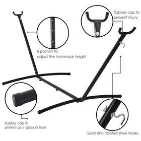 Prime Garden easy assembly with no tools for quick outdoor relaxation.