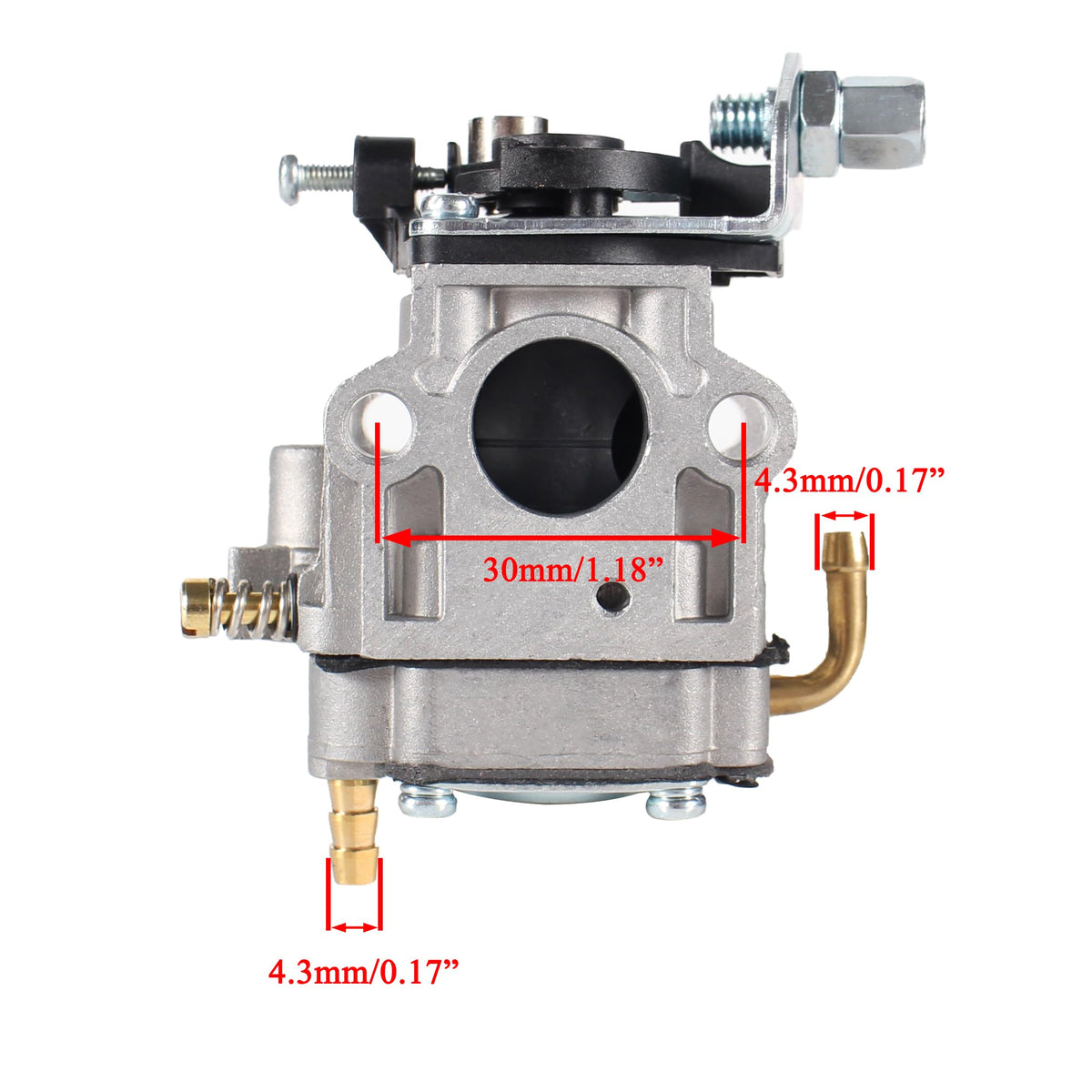 Pro Chaser 150BT carburetor top assembly, complete replacement for Husqvarna models.
