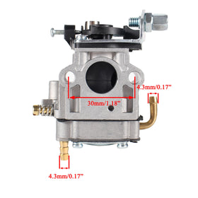 Pro Chaser 150BT carburetor top assembly, complete replacement for Husqvarna models.