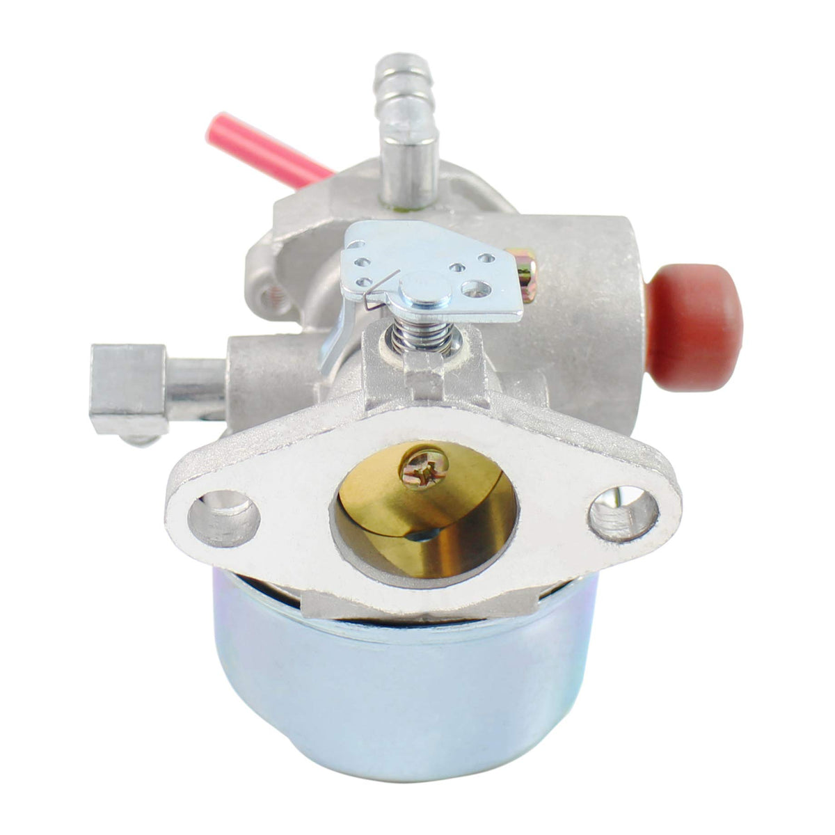 Pro Chaser 640350 carburetor mounted on engine showing compatibility