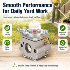 Included adjustment tool helps tune performance without extra tools.