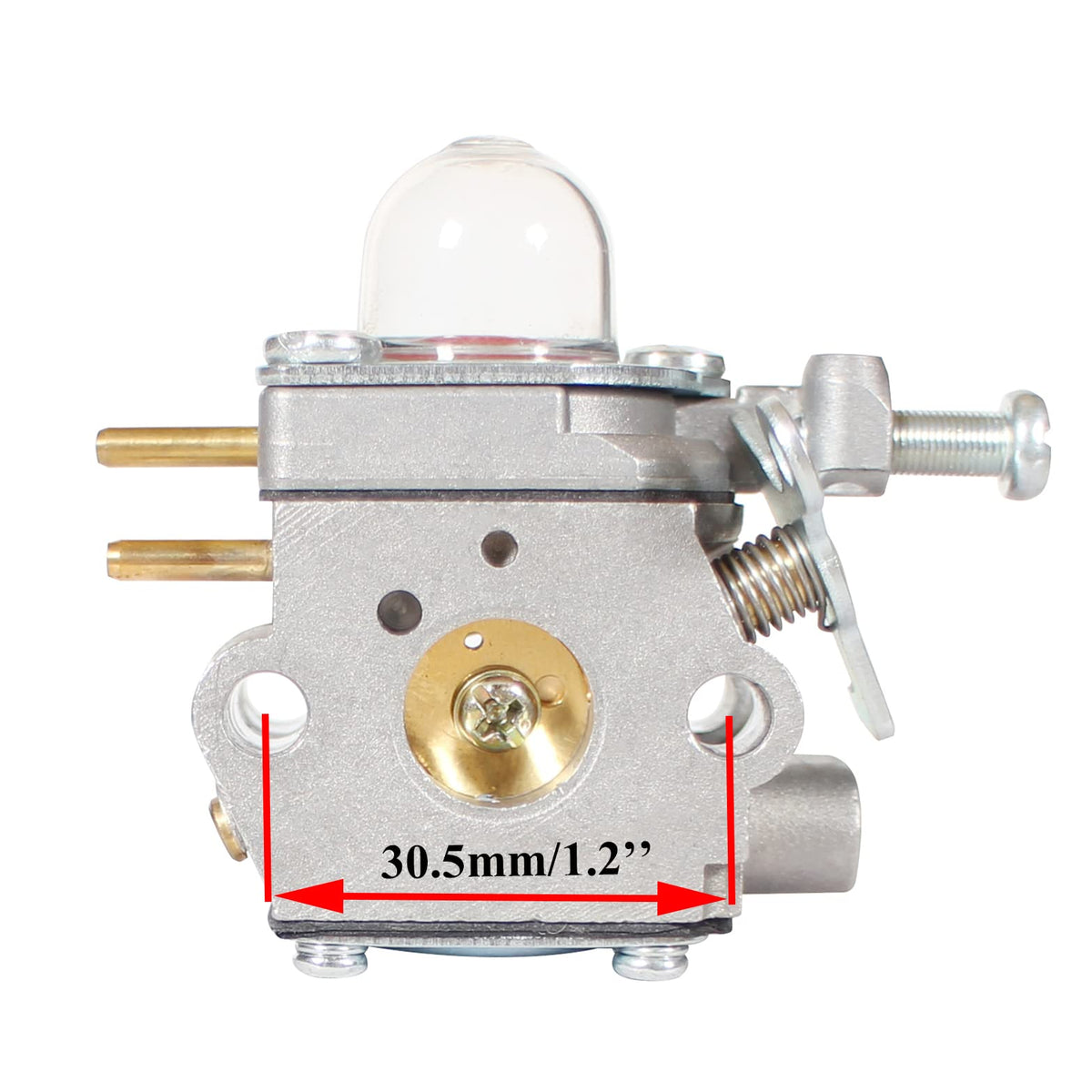Close-up of Pro Chaser Bolens carburetor, compatible with multiple Bolens models