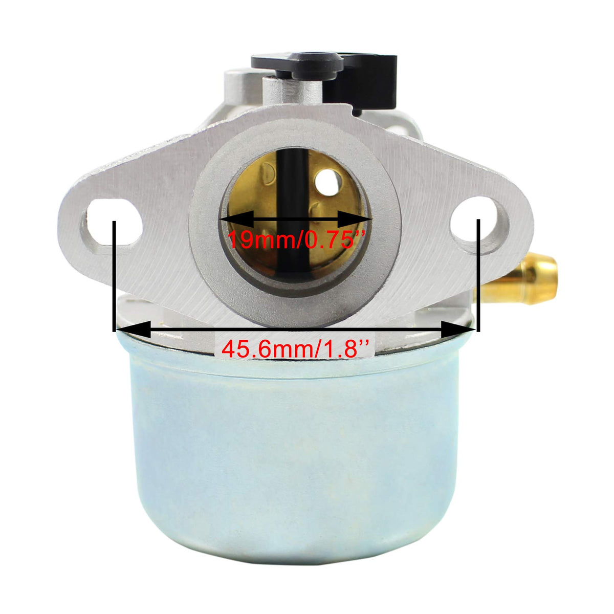 Pro Chaser carburetor with air filter and spark plug supports better combustion and longevity.
