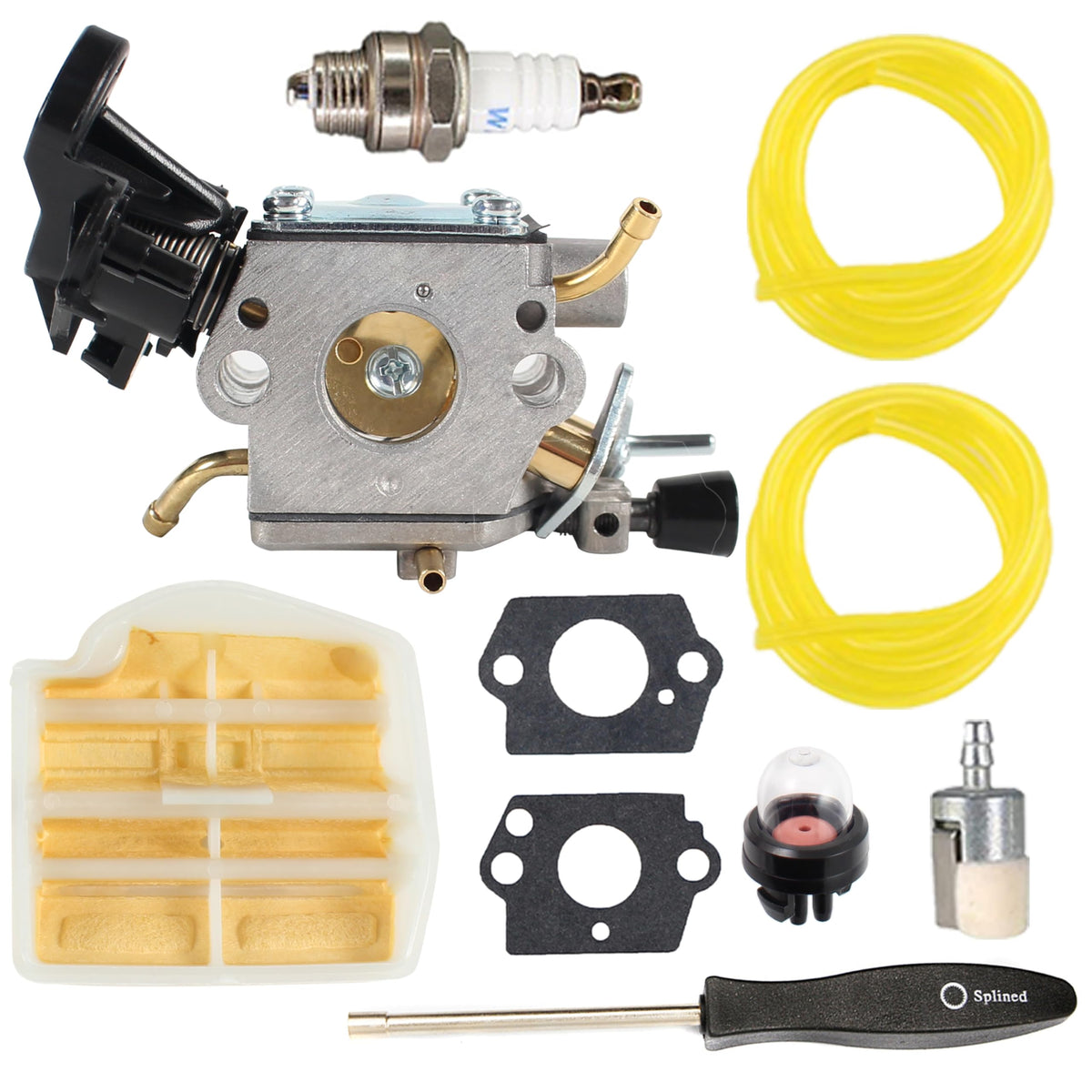 Pro Chaser carburetor for Husqvarna Rancher 445, precise fit for reliable startup