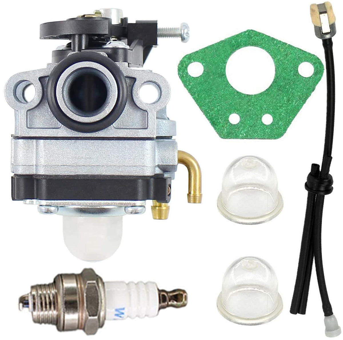 Pro Chaser G20LS TR2350S carburetor front view for RedMax and Kawasaki units, suggesting smooth fuel delivery