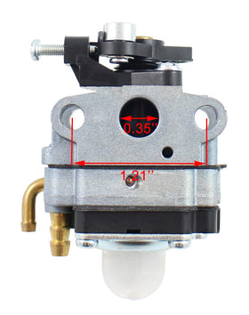 Pro Chaser G20LS TR2350S carburetor pack with gasket and primer bulbs, ready for install