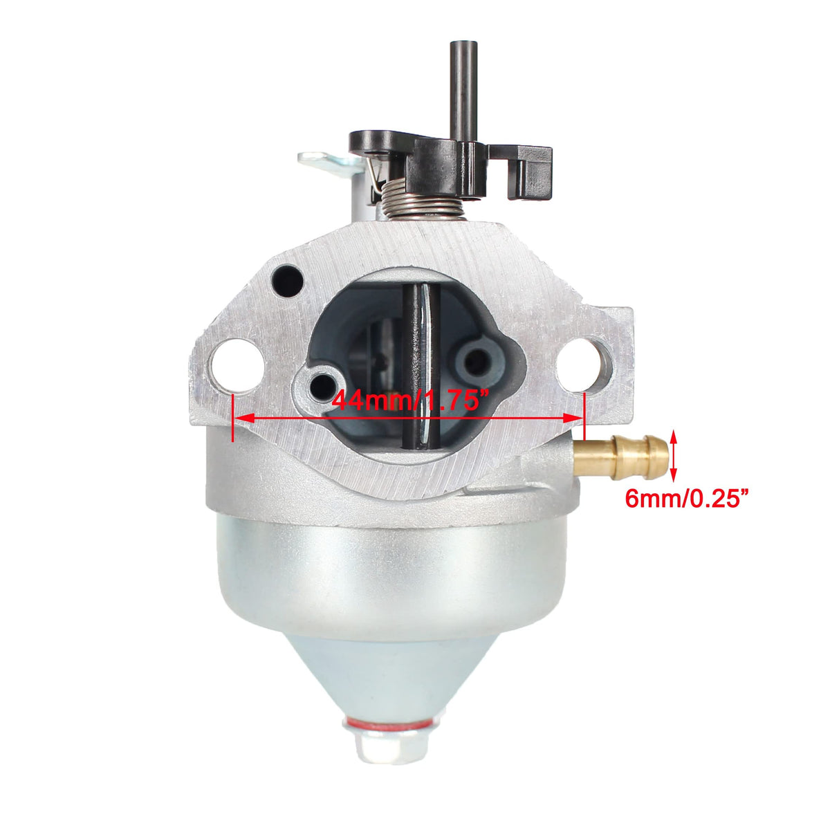 Pro Chaser HU700F carburetor installation view supports easy assembly.