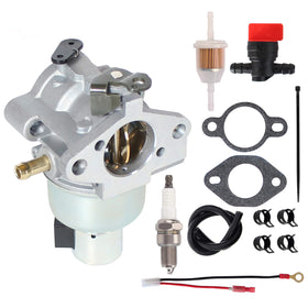 Pro Chaser L110 CV15S carburetor front view for easy lawn tractor installation.