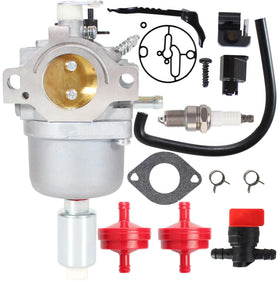 Pro Chaser LT2000 carburetor side view shows durable construction for reliable lawn care.