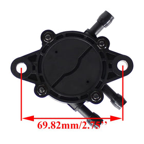 Pro Chaser packaged fuel pump with filter ready for installation.