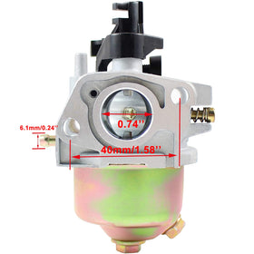 Pro Chaser SC300HW carburetor packaging shows included gaskets and filters for easy setup.