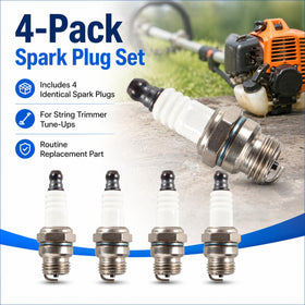 Pro Chaser spark plugs in sealed box for quick, clean installation