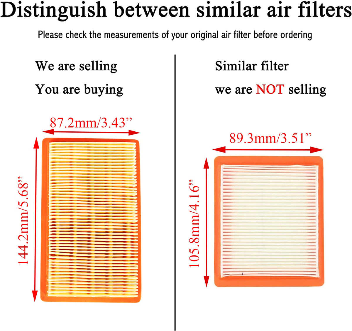Pro Chaser ST100 carburetor pre-filter helps extend service life