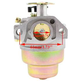 Pro Chaser TB240 Carburetor side view showing mounting points