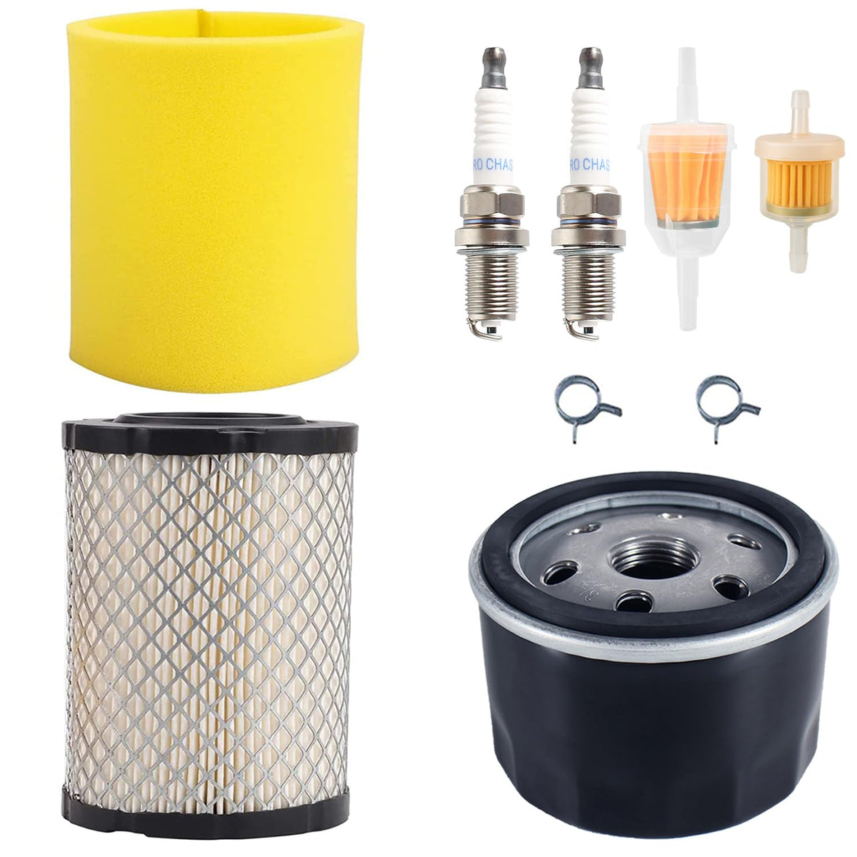 Pro Chaser YTH22V46 air filter kit improves mower airflow and protection.