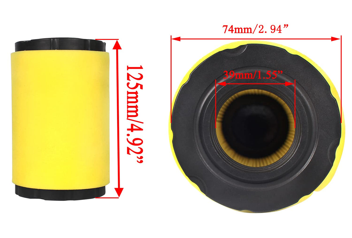 Pro Chaser YTH22V46 oil filter kit supports smooth engine performance.