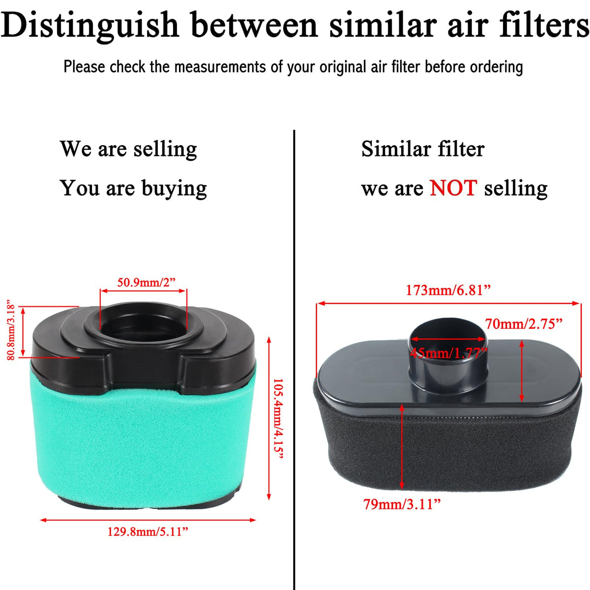 Pro Chaser Z425 Z375R oil filter for John Deere mower ensures clean lubrication