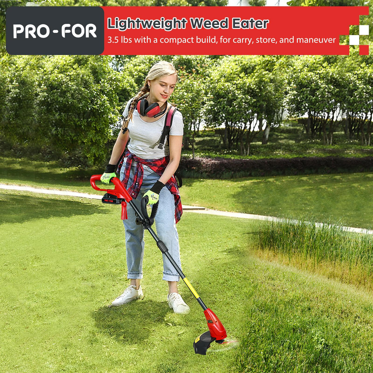 PRO-FOR trimmer compact lightweight design with comfortable grip