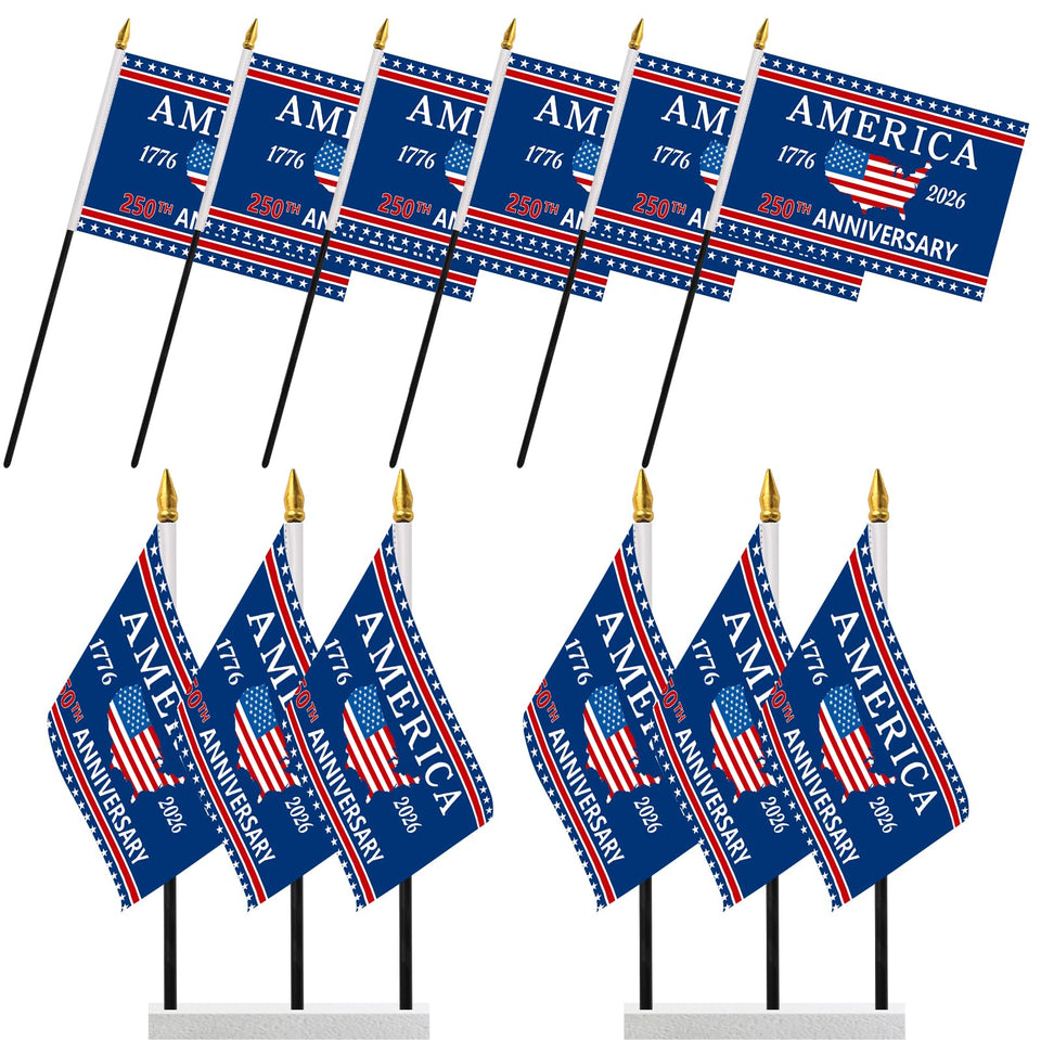 Probsin 250th anniversary flag with double-sided printing for vivid visibility from any angle.