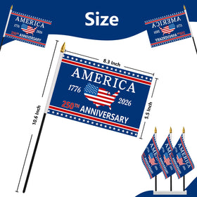 Probsin American map patriotic flag designed for outdoor parades and celebrations.