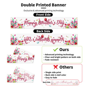 Probsin banner made of waterproof polyester for outdoor use