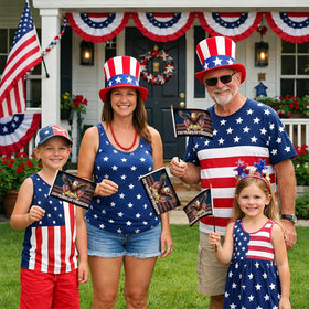 Probsin weather-resistant polyester flag with sturdy pole for outdoor use