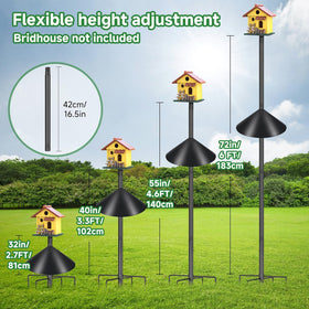 PROERR durable metal construction withstands weather for long-lasting garden use.
