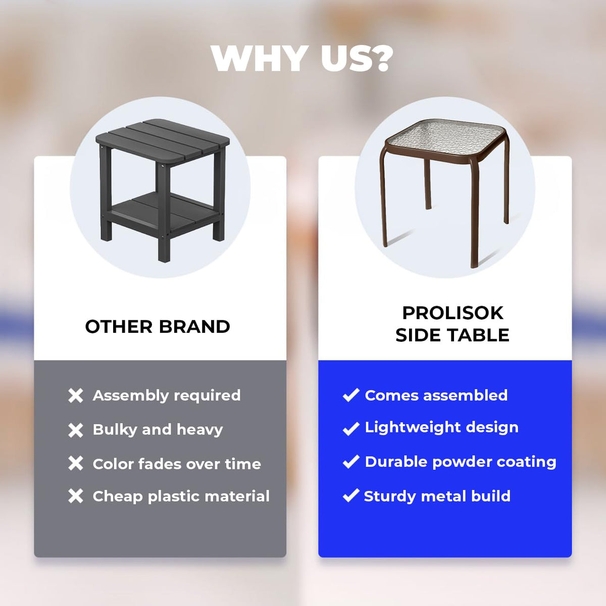 PROLISOK bronze weather-resistant coating resists rust and scratches outdoors.
