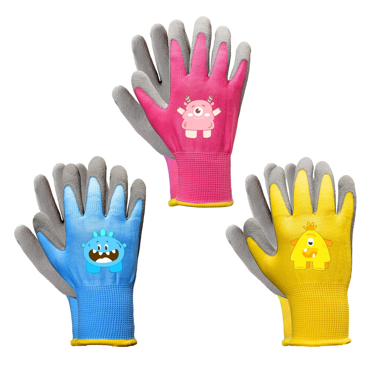 Promedix P Kids Gardening Gloves with adorable patterns for engaging outdoor play.