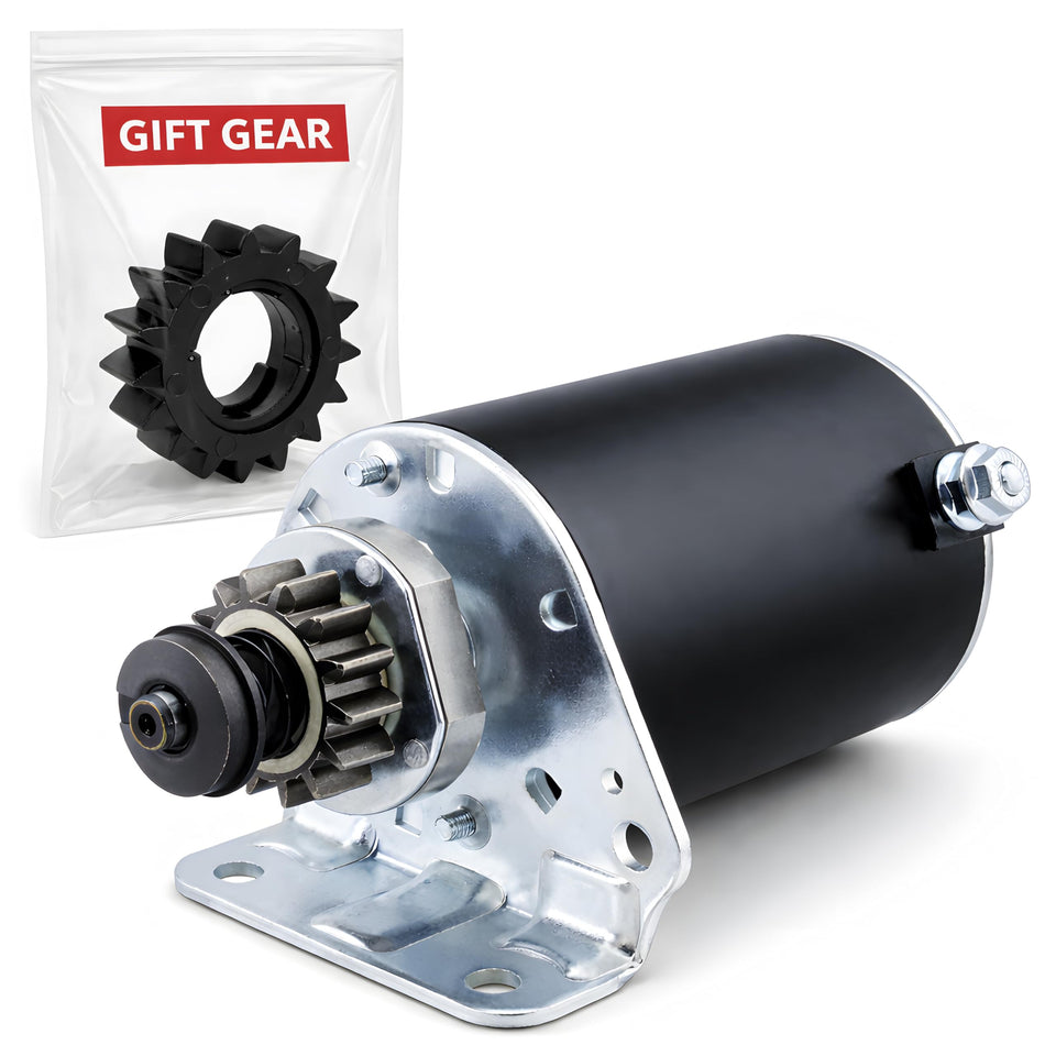 ProMintu 16-tooth starter motor for Craftsman LT1000 ensures smooth starts