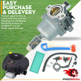 Promintu Briggs Stratton 14hp closeup highlights easy installation compatibility.