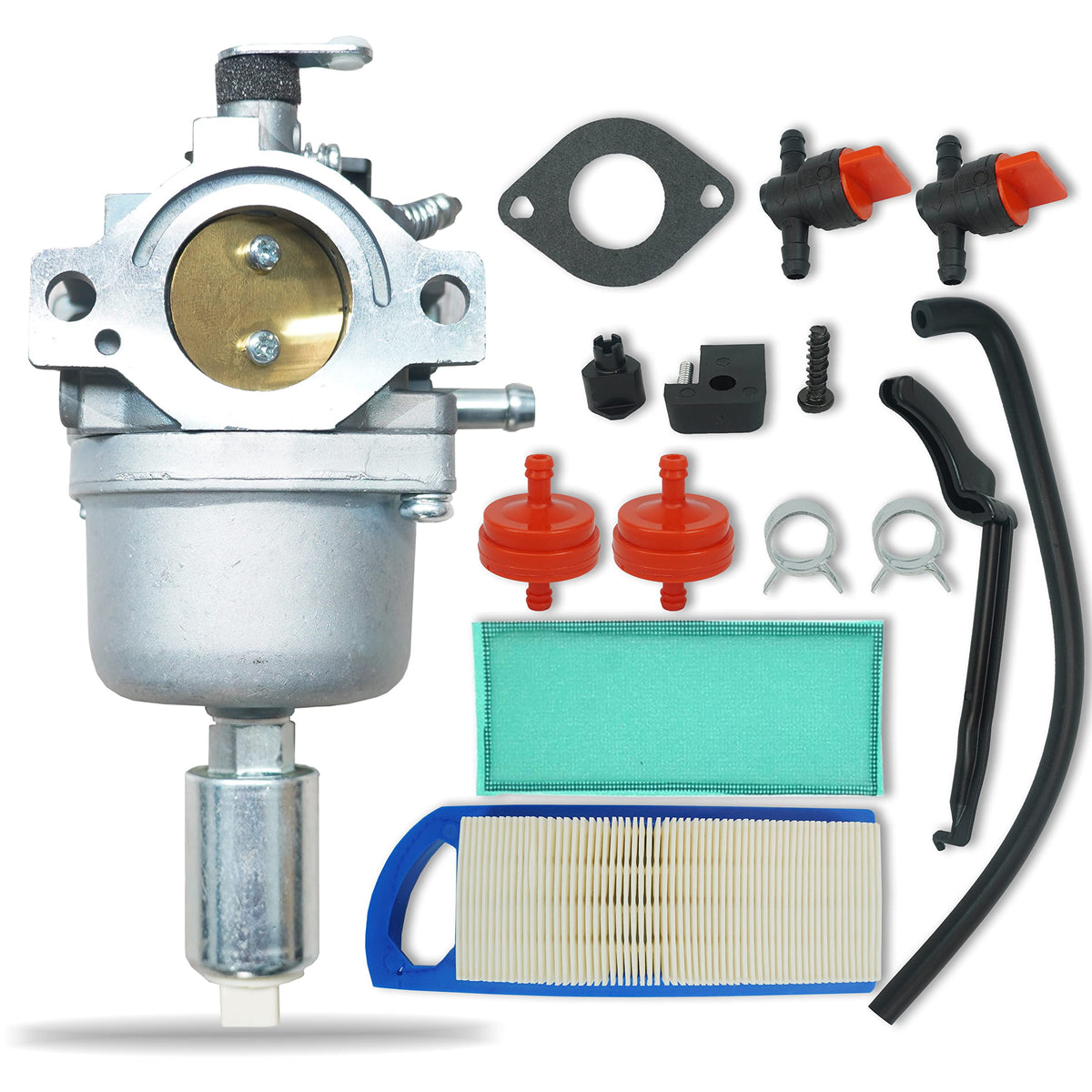 ProMintu carburetor for Briggs Stratton IC Intek 13.5HP — front view for precise fuel delivery.