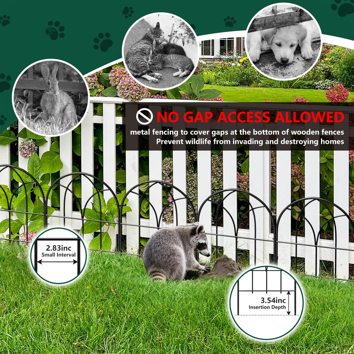 Promitop black metal fence panels deliver weatherproof durability outdoors