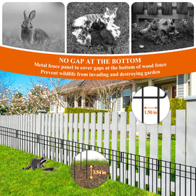 Promitop garden border fence buckle 7pcs illustrates secure locking connections.