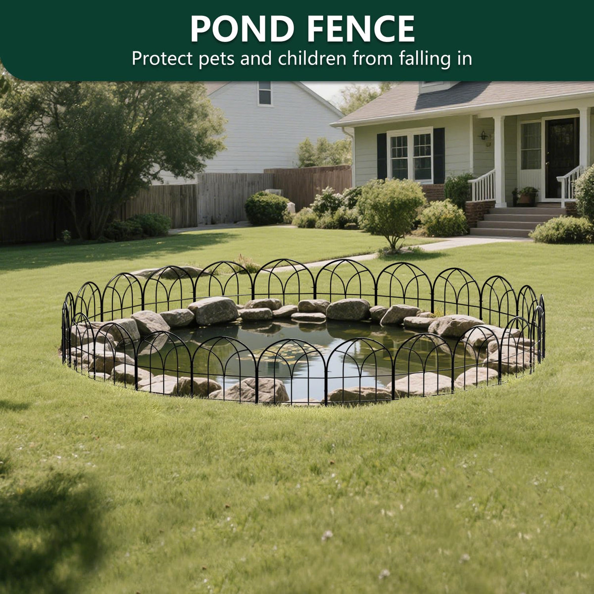 Promitop patio yard barrier keeps pets safely within designated areas