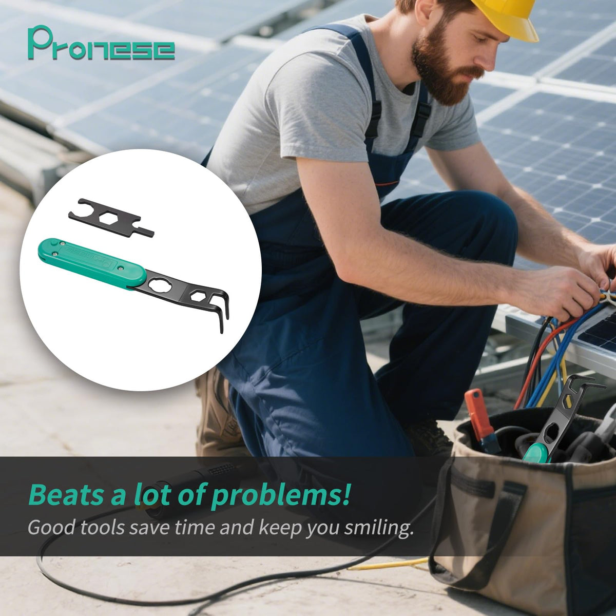 This Pronese tool speeds up connector removal while protecting wires.