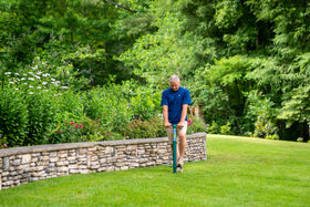 ProPlugger sod plugger demonstrates easy lawn transplanting with minimal disturbance.
