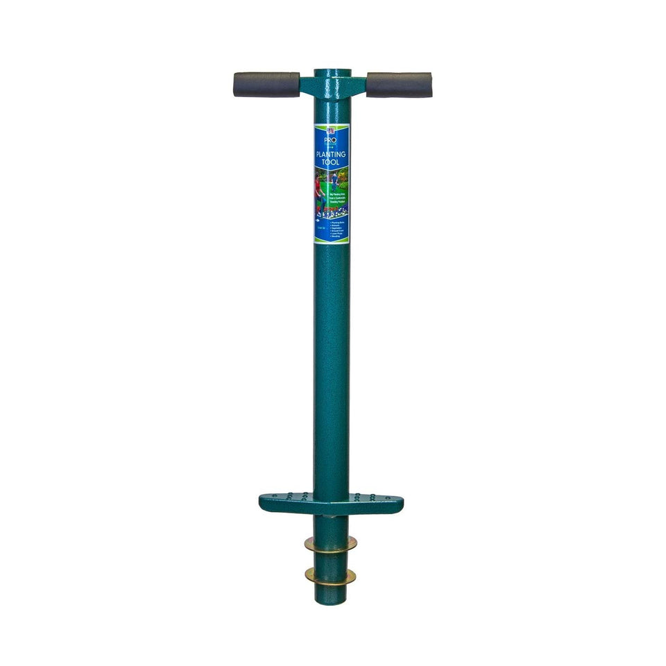 ProPlugger video action shows the 5-in-1 tool in use for efficient planting.
