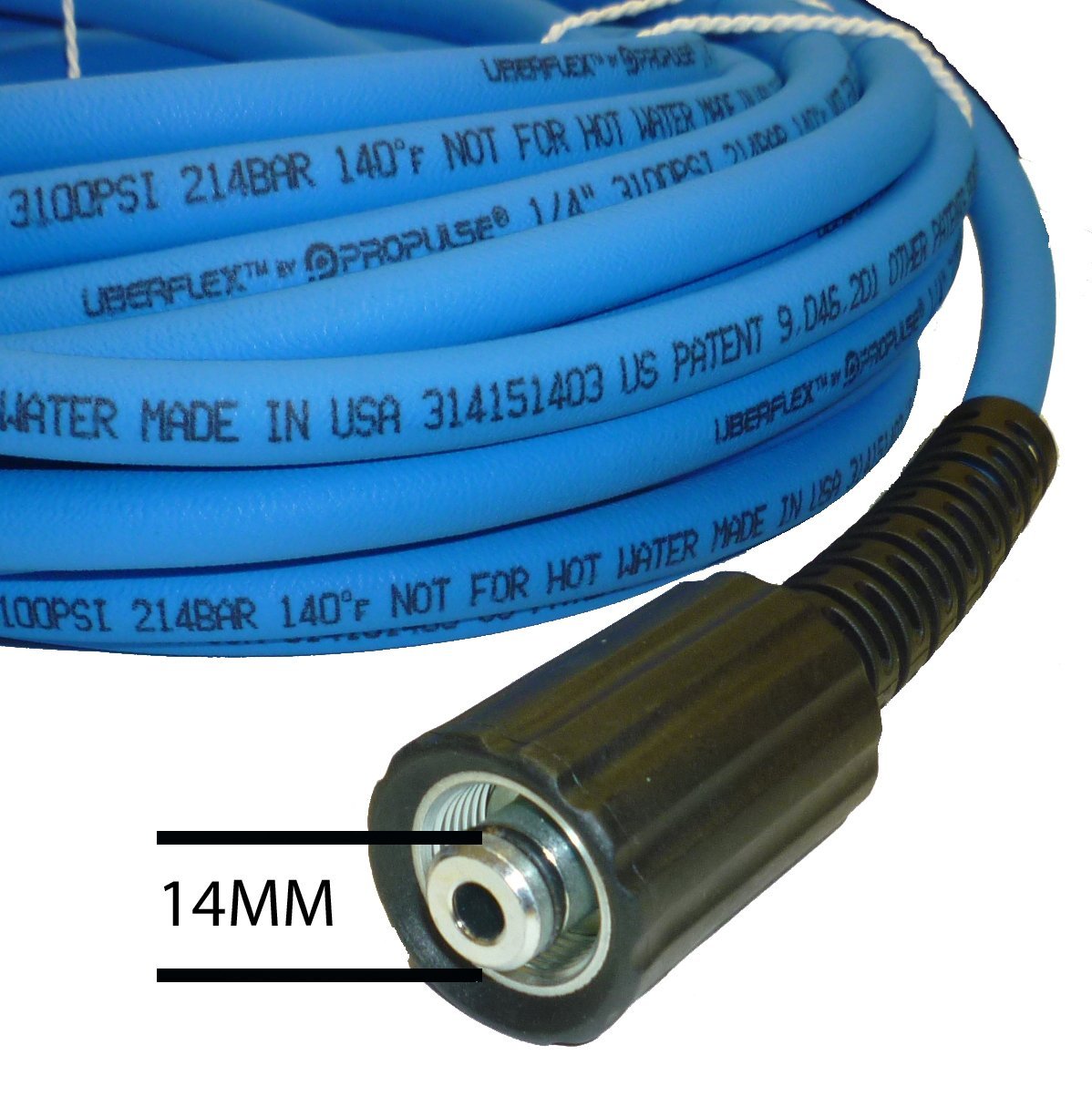 ProPulse UberFlex hose with textured cover reduces snagging during reel use