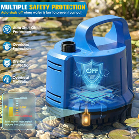 Prosplash 25ft power cord offers flexible placement and safety