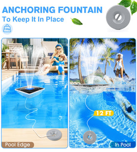 ProSplash device is quick to set up for instant pool enjoyment.