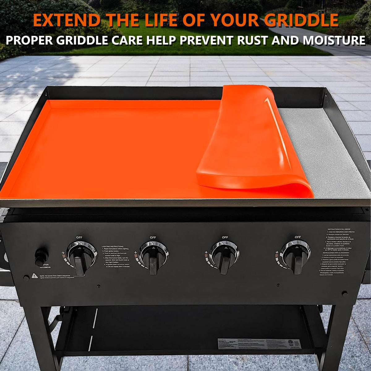 Protebox food-grade silicone mat is safe for repeated grilling sessions.