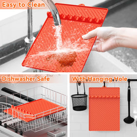 Protebox easy-clean surface wipes clean after grilling