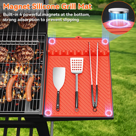 Protebox raised texture prevents slips and spills during cooking