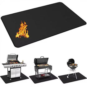 Protebox under-grill mat 48x30 large size protects surfaces from heat and stains.