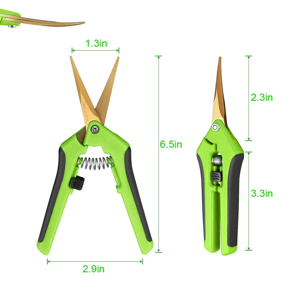 PROTITOUS pruning shear included with the rack for pre-drying trimming.